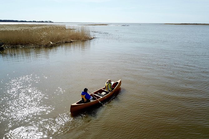 BIRDWATCH - Premium guided canoe tour at Cape Vente, Nemunas Delta Regional Park - The return: Uostadvaris Lighthouse and the Cape Venté station