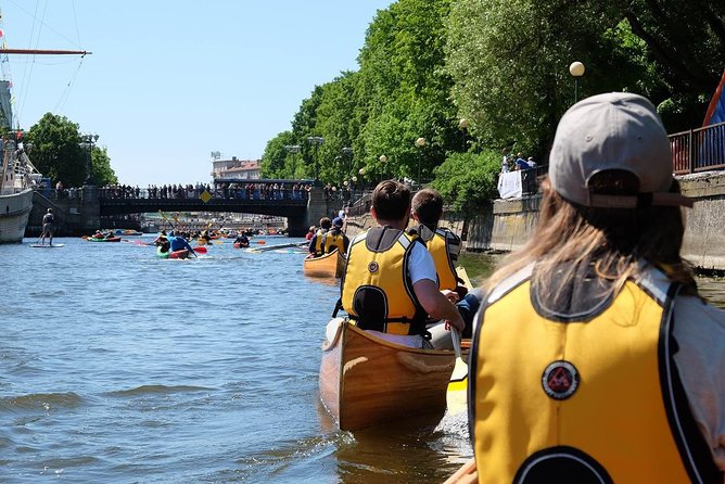 Cedar canoe tour in Klaipeda - ideal for Cruise Ship travelers. - Klaipeda’s cruise-friendly paddle, with history attached