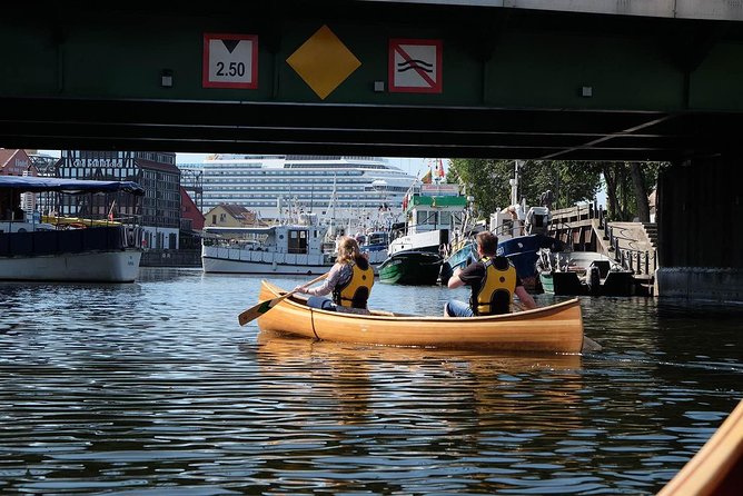 Cedar canoe tour in Klaipeda - ideal for Cruise Ship travelers. - Paddle, photos, and pacing that fits a port day