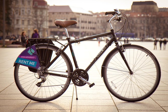 City Bike rent in Vilnius for 1 day - Getting your bike at Velotakas (West Express) near Gedimino Avenue
