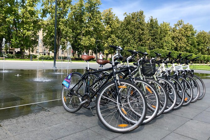 City Bike rent in Vilnius for 1 day - Belmontas water mill, Green Lake, and Europa Park options
