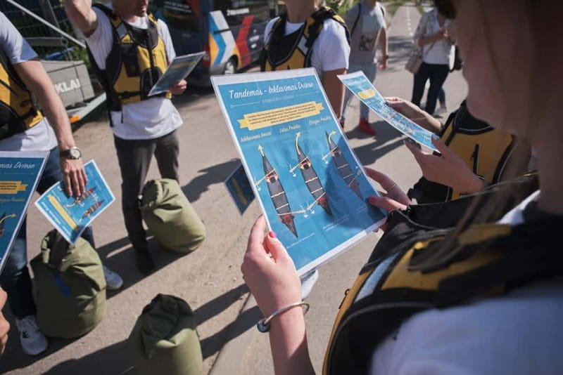 Handcrafted Canoe Tour of Klaipeda - Paddling toward Old Town: embankments, fortifications, and picture-perfect angles