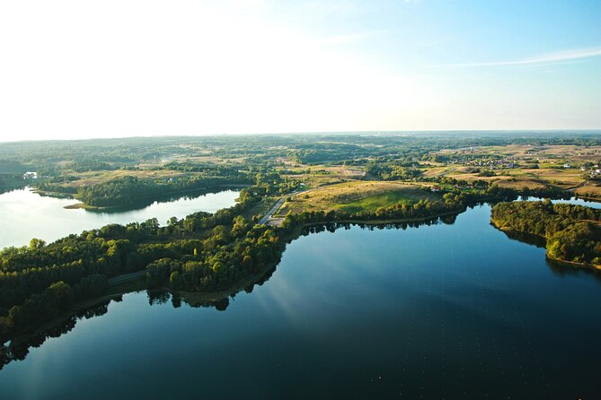 Hot Air Balloon Flight Over Trakai(transfer included) or Vilnius - The champagne baptism ceremony, and why it’s not just a gimmick