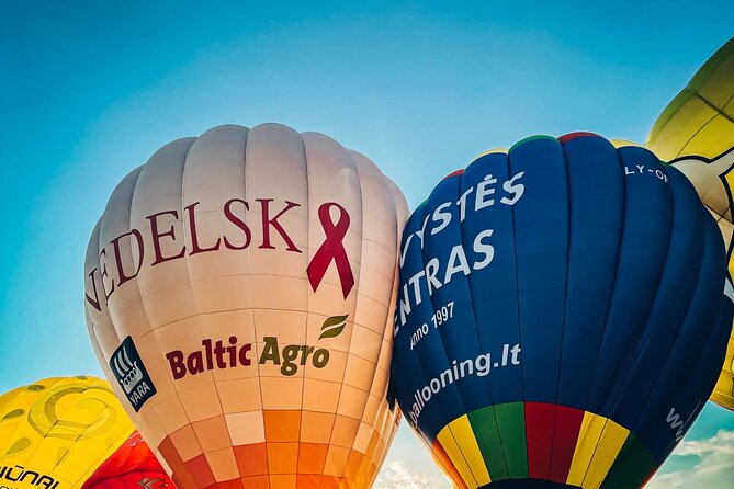 Hot air balloon flight over Vilnius or Trakai in Lithuania - Getting to the start point: White Bridge Sport Field and the Vilnius launch options