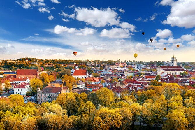 Hot Air Balloon Flight Over Vilnius or Trakai(transfer included) - Champagne, certificates, and the quick return after landing