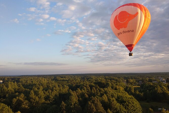 Hot Air Balloon Ride in Nemencine - Soaring Over Vilnius Suburbs, with Nemencine as Your Starting Point