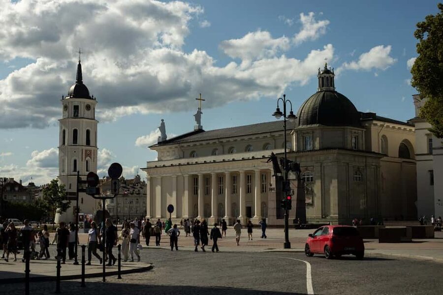 Jim's Saturday Tour from Vilnius to Trakai & Hill of Angels - Hill of Angels: a quick 15-minute stop with a clear purpose