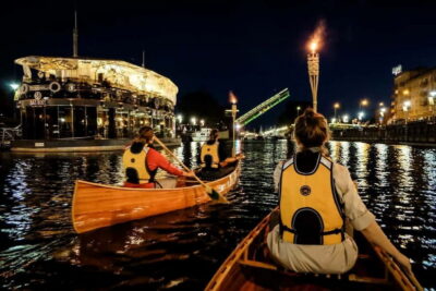 Evening Guided Tour by Wooden Canoe