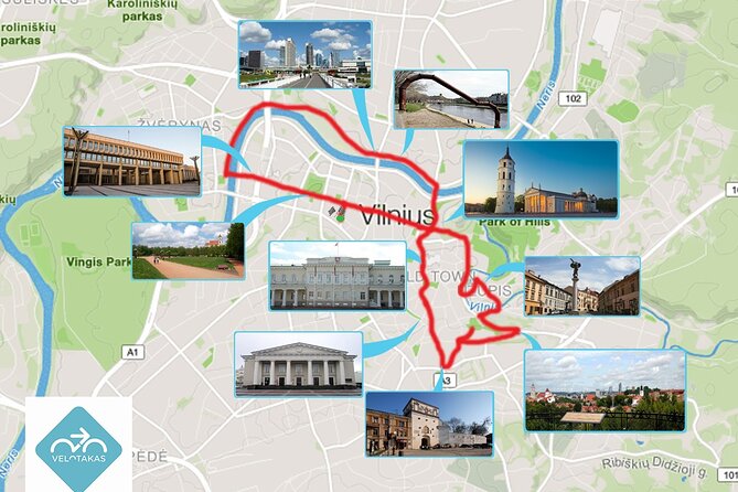 Private City Bike Tour of Vilnius Highlights - Meeting at Velotakas and Getting Properly Kitted