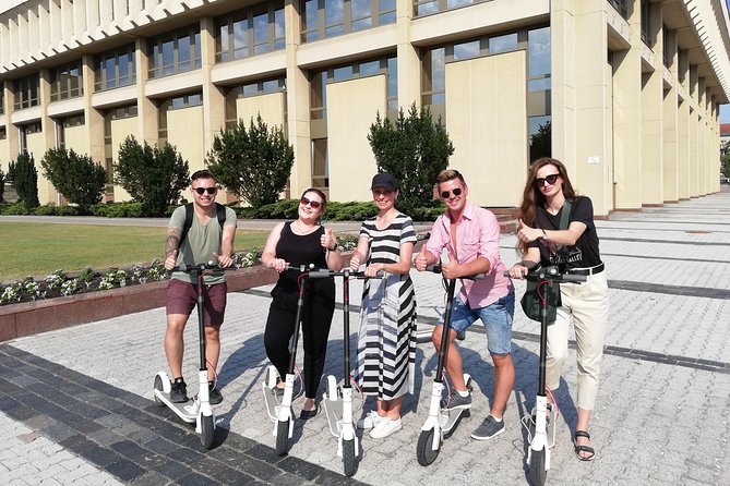 Private Vilnius on Scooter - Scooter-guided Old Town route, step by step