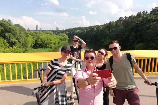Scooter City Tour of Vilnius Highlights - Vingio Parkas: a big green pause in the middle of the city
