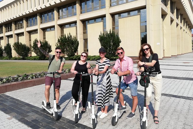 Scooter City Tour of Vilnius Highlights - The route begins with Vilnius’ showpiece avenue