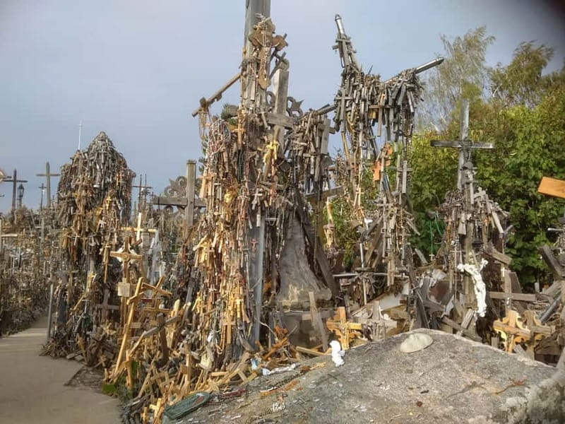 Siauliai 2-Hour Private Tour to Hill of Crosses - What you will see: crosses, Marian statues, rosaries, and patriot carvings
