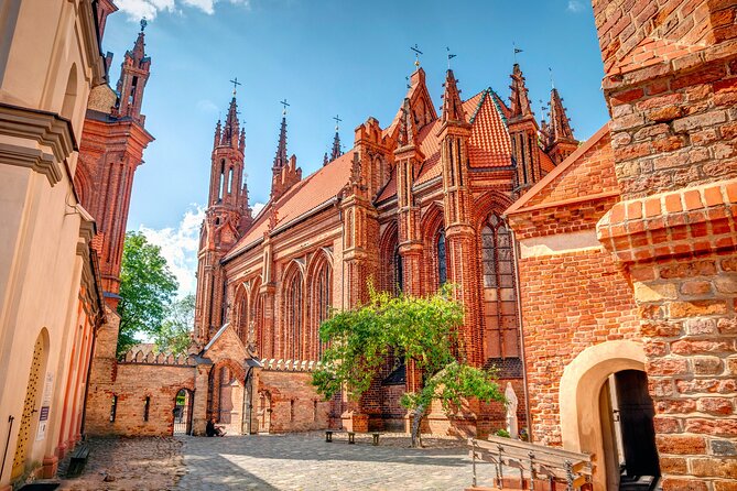 The Majestic and Royal Vilnius Private Walking Tour - St. Anne’s Church: a Gothic icon that survives unchanged for centuries