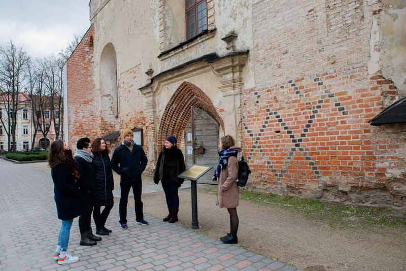 Vilnius: Morning Coffee Tour with Local Guide - Church of the Assumption, where the city’s layers show fast