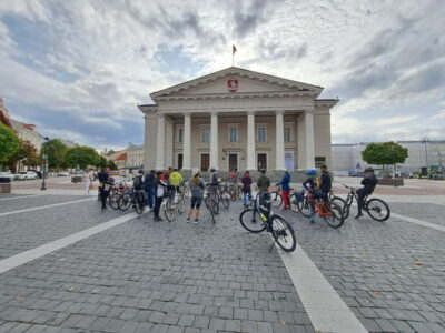 Private City Bike Tour of Vilnius Highlights