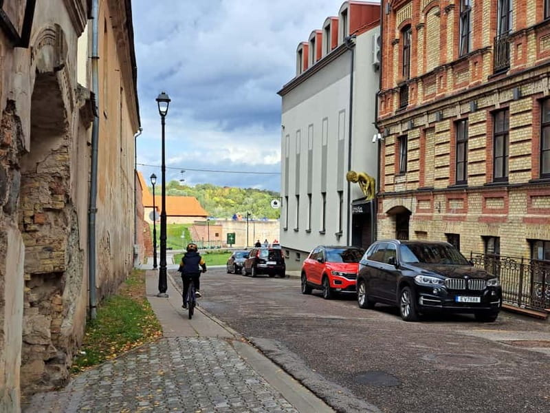 Vilnius: Private City Bike Tour of Vilnius Highlights - Gedimino Avenue down to Zverynas, seeing Vilnius grow