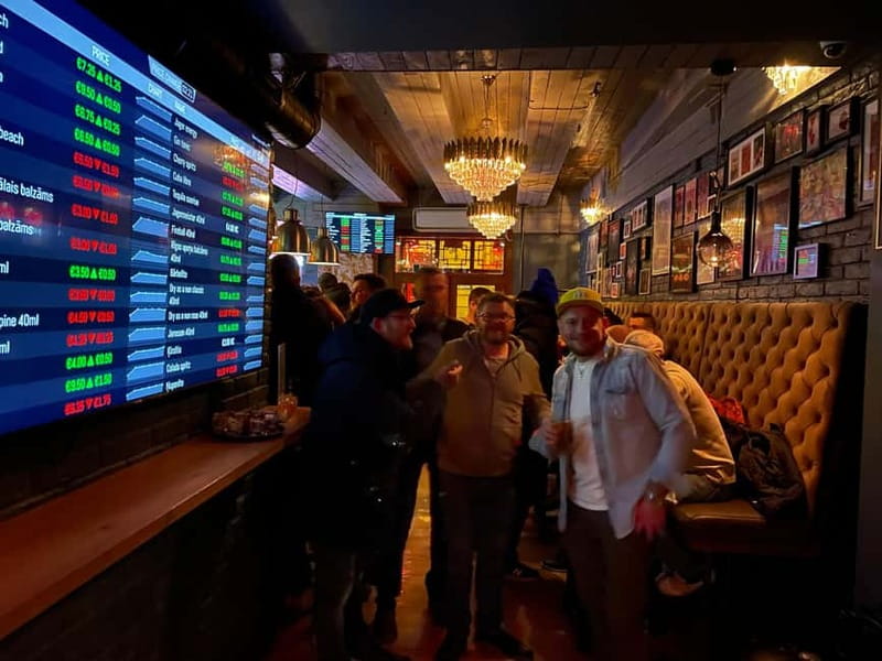 Vilnius: Pub Crawl with Welcome Drink and Traditional Snacks - A 3-Bar Old Town Route That Feels Like a Guided Night Out