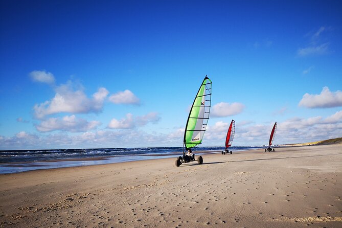 Wild Beach single handed Blokart Safari - Wind-Powered Fun on Klaipeda’s Baltic Coast